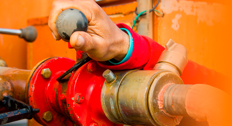 Instalação e manutenção da rede de hidrantes 7 hidrante teste de pressao