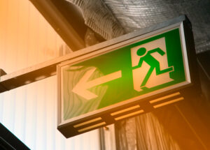 photoblog 12 placa sinalizacao corredor