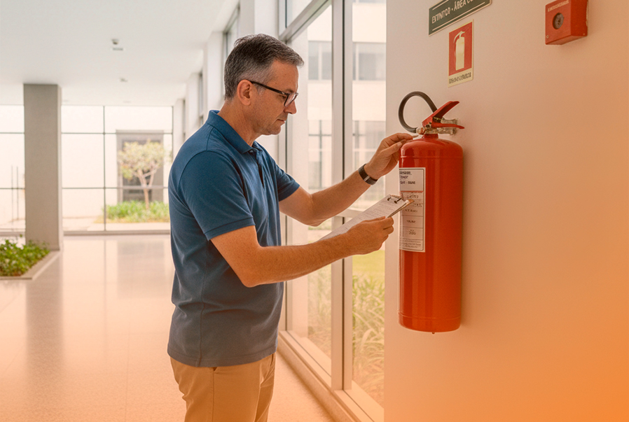 extintores em condomínios