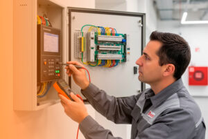 sistema de alarme de incêndio