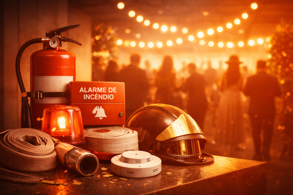 Segurança contra incêndio em eventos e festas de Carnaval: o que empresas e condomínios precisam revisar