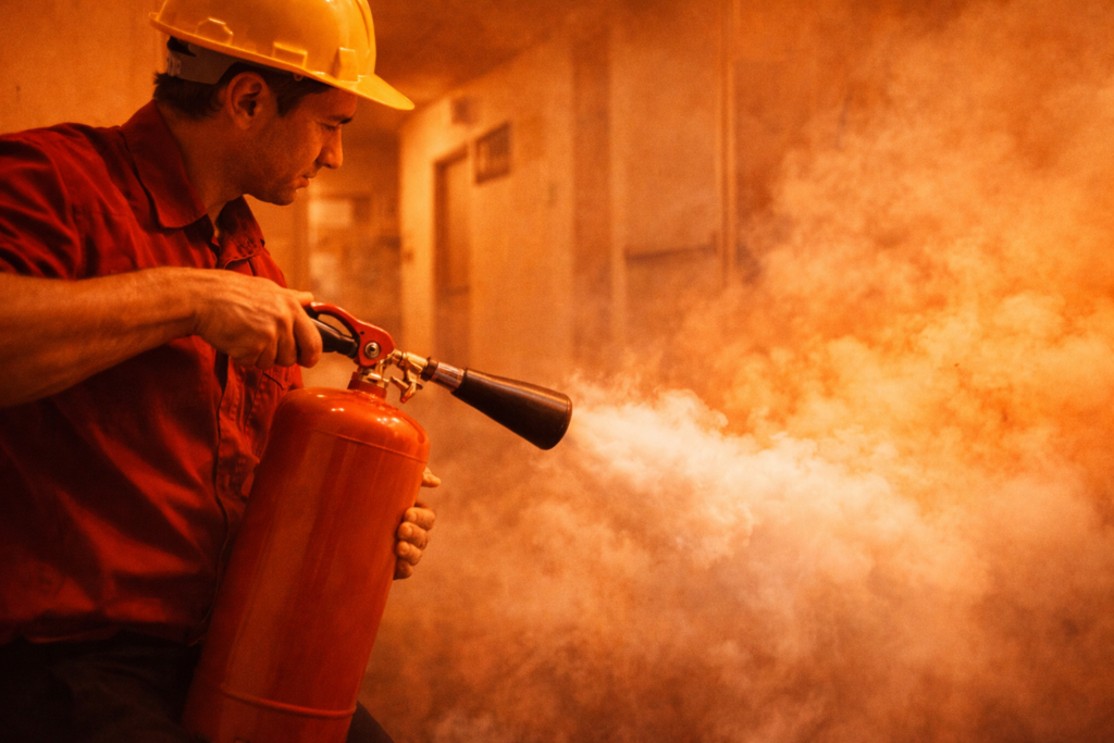 Brigada de incêndio em condomínios e empresas: quando ela é obrigatória? 1 brigada de incêndio obrigatória