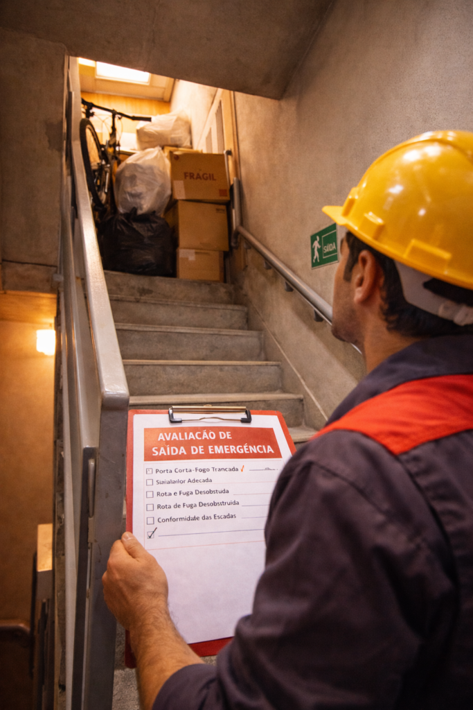 Saída de emergência em condomínios: erros comuns que podem reprovar o AVCB 2 40330099 e89c 4d66 8fdf 895beecf7eb6