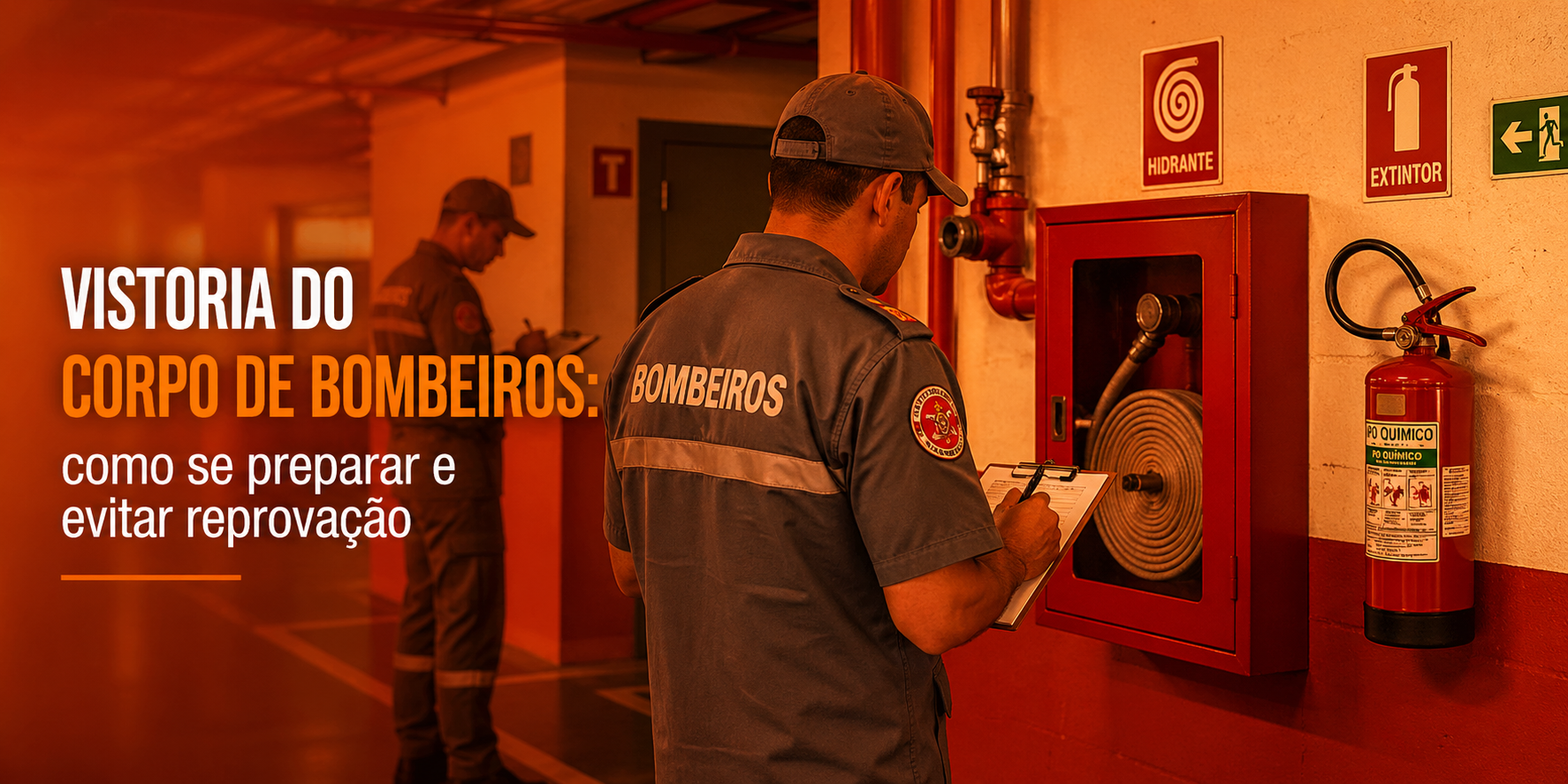 vistoria do Corpo de Bombeiros