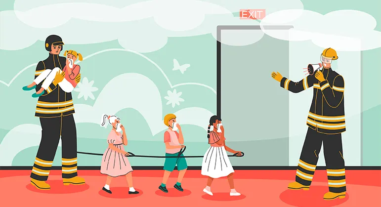 BLOG 11 BRIGADISTAS CRIANCAS SIMULACAO