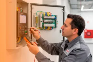 sistema de alarme de incêndio