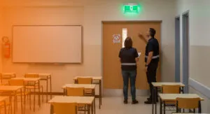 sinalização de emergência