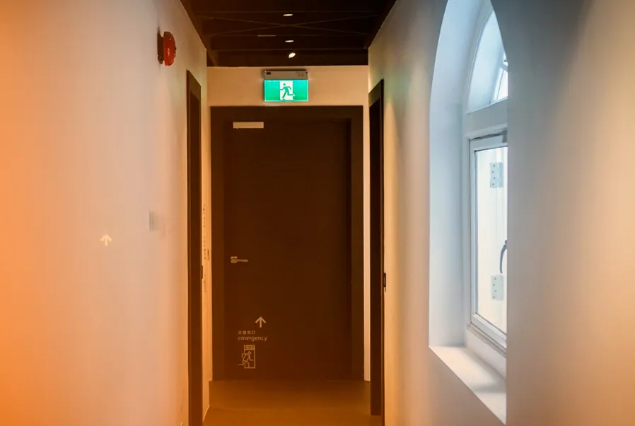 proteção contra incêndios no recesso